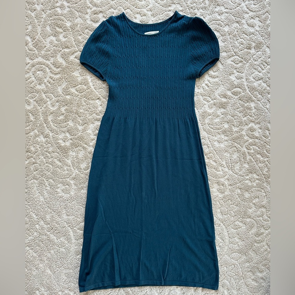 Teal dress
